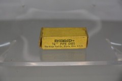 Ridgid 1/8&Prime; PIPE DIES, HIGH SPEED, O-R OO-R, 11-R, 111-R 12-R