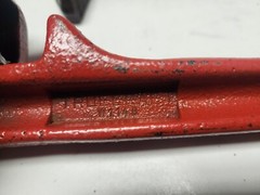 Truecraft 14&Prime; Pipe Wrench Made in Spain Mod. W114B