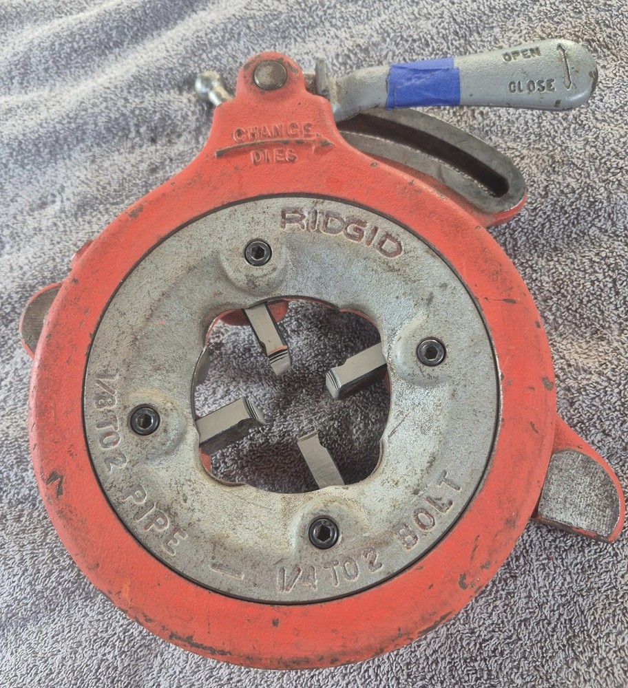Ridgid 811A Universal Die Head 1 to 2 Inch Quick-Opening
