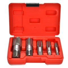 5 Piece NPT Thread Forming Taps, Pipe Taps Set, High-Speed 5 Piece, 5