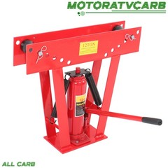 ALL-CARB Pipe Bender 12Ton Manual Hydraulic Piping Bending Exhaust Tube w/6 Dies