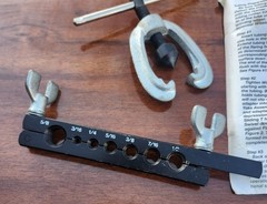 Sears Craftsman Nos Automotive Flaring Tool 51255 Bar Yoke Double Flaring Tool