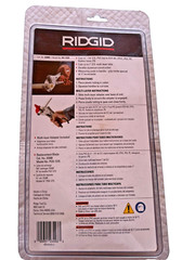 Ridgid Plastic Pipe Cutter PC-1375 / 23493 Spring Loaded Handles 1/8&Prime;-1-3/8&Prime;