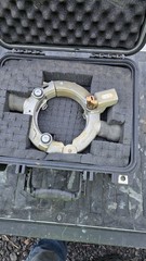 Georg Fischer +GF+ 4&Prime; Rotary Peeler 4&rdquo; IPS HDPE Fusion Central