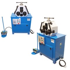 3 Phase Induction 1.5HP Ring Roller Pinch Roll Bender Bending Machine 1-1/4&Prime;