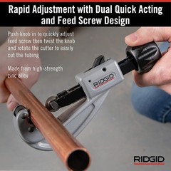 151 1/4&Prime; to 1-5/8&Prime; Quick Acting Tubing Cutter, Small