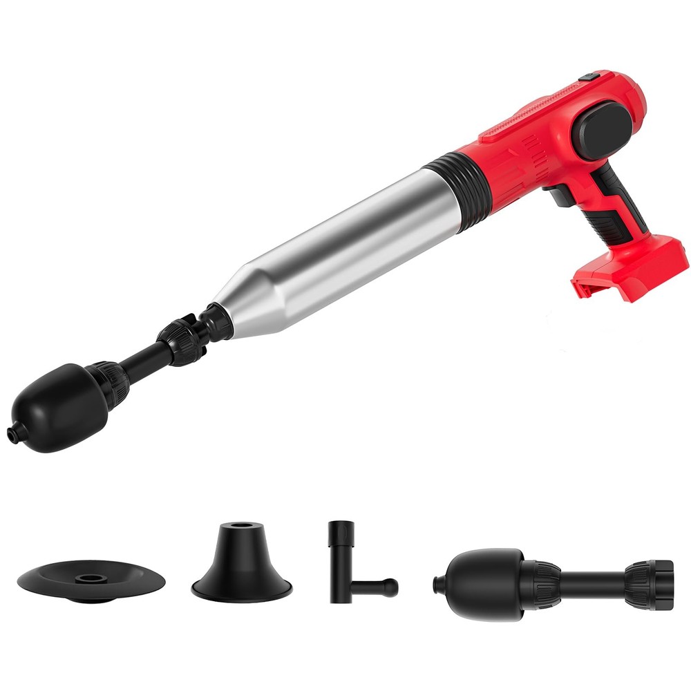 Cordless Plunger for Milwaukee 18V Battery (No Battery),High Pressure Drain U&hellip;