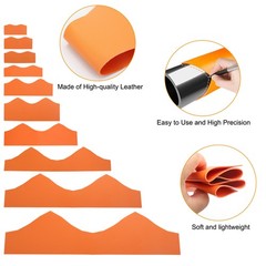 10x Pipe Saddle Template Cutting Guide for Pipe Layout Welding Tool DN20-200mm