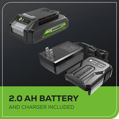 24V Cordless Drain Auger &ndash; 23FT, 560 RPM, Battery & Charger Included
