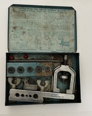Vintage Imperial Eastman 93-FB Double Flaring Tool Kit 45 Degree USA w/ Case