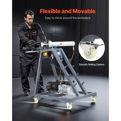 Movable Electric Pipe Bender 750W 3 Dies 1-3/4in