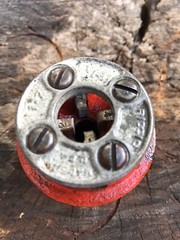 Ridgid pipe threder die 1/8,1/4,3/8,1/2,3/4 Inch 5 Dies Set