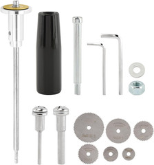 Inside Pipe Cutter for Pvc Pipe with Handle and Diamond Grit Cutting Wheel, 7-In