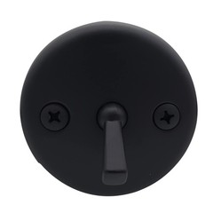 Westbrass A92-62 3-1/8&Prime; Trip Lever Bathtub and Shower 1 Pack, Matte Black
