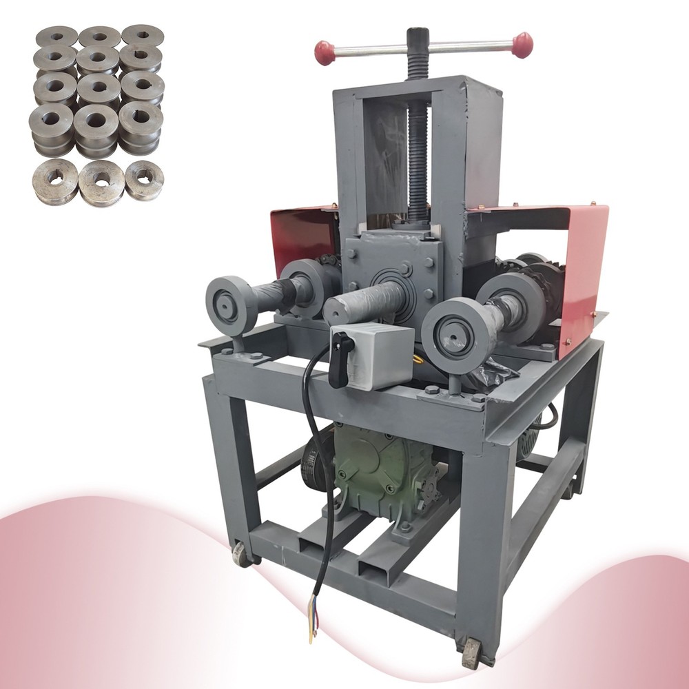 220V 1PH Heavy-Duty Pipe Bender Greenhouse Square Pipe/Round Pipe Bender 2.2KW