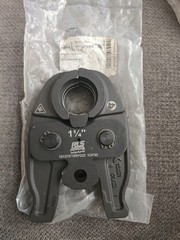 RLS Compact Cordless Press Tool Jaw, For 1-1/4 In Copper Pipe