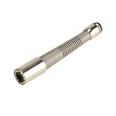 9&Prime; Self-Leveling Pipe Drain Industrial Endoscope Sewer Inspection Camera DVR 50M