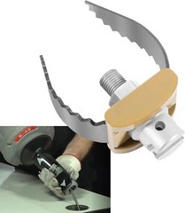 52812 T-230 2&Prime; Heavy Duty C-Cutter Drain Cleaning Auger Tool for Ridgid Cable