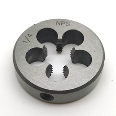 New 3/4&Prime; &ndash; 14 NPS Straight Pipe Die 3/4 &ndash; 14 TPI