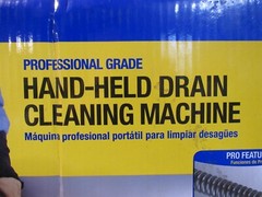 NEW Brass Craft Music Auger Handheld Drain Cleaning Machine Model #BC1020 W7K