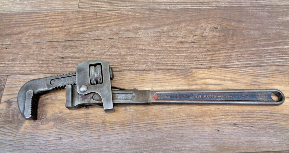 Vintage PROTO 18&Prime; Steel Pipe Wrench No. 818
