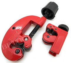 2pc Pipe Cutters Copper Tubing Cutter Cuts Brass Aluminum Tube 1/8&Prime; to 1-1/8&Prime;