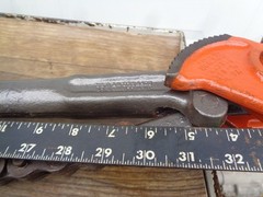 J.H. Williams Vulcan No. 3 Pipe Chain Wrench 3/4&rdquo; to 4&rdquo; Capacity