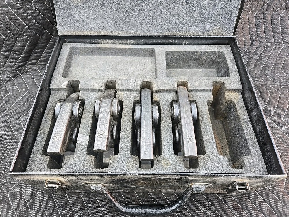 Nibco 4 Piece Press Tool Jaw Kit 1/2&Prime;,3/4&Prime;,1&Prime;&1-1/4&Prime; With Case