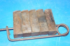 Set of 5: NYE 3-inch (3&Prime;) LEFT-HAND &ldquo;L&rdquo; Pipe Threading Die Cutting Inserts