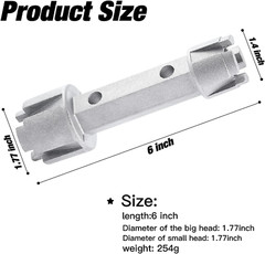 Tub Drain Remover Wrench &ndash; Use To Install And Remove Most Bath And Show