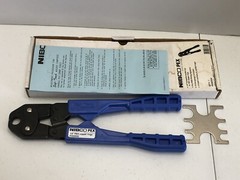 NIBCO PX02532 1/2&Prime; PEX Copper Ring Crimp Tool & Gauge conforms to ASTM F1807