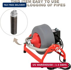 91037 IW Cable Repair Coupling 3/8-Inch Fits for RIDGID Drain Cleaning Cable