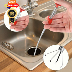 4PCS Drain Augers Hair Clog Remover, Bendable Cleaner, for Kitchen&hellip;