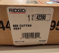 New Old Stock RIDGID 820 Wheel-Type Pipe Cutter Assembly 42390 Genuine OEM 535
