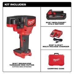 Milwaukee M18 Brushless Threaded Rod Cutter Kit (2872-21)