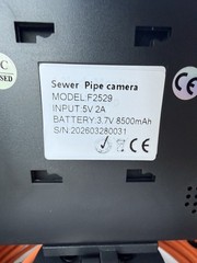 30m Pipe Sewer Inspection Camera 4.3 inches Monitor