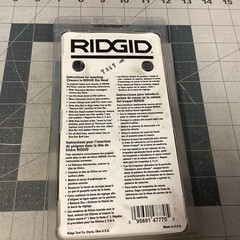 Ridgid 47770 1&Prime; &ndash; 2&Prime; &ndash; 11 1/2 NPT Universal Dies High Speed (LE11Z)