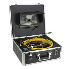50M Sewer Camera Pipe inspection Camera 1000TVL Meter Counter 9&Prime; DVR Monitor
