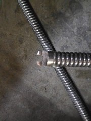 Ridgid 58192 C-24HC 5/8 in x 100 ft Hollow Core Drain Cleaning Cable