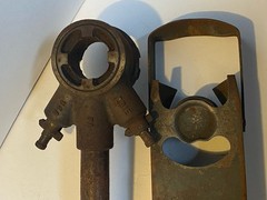 Vintage Craftsman Ratcheting Square Five Die Pipe Threader Set