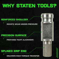 Staten Tools 59832 Die Head Post fits RIDGID 811A Die Head 97065