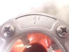 Ridgid 36900 00-R 1&Prime; NPT RH Alloy Steel Manual Pipe Threader Die Head (BN35)