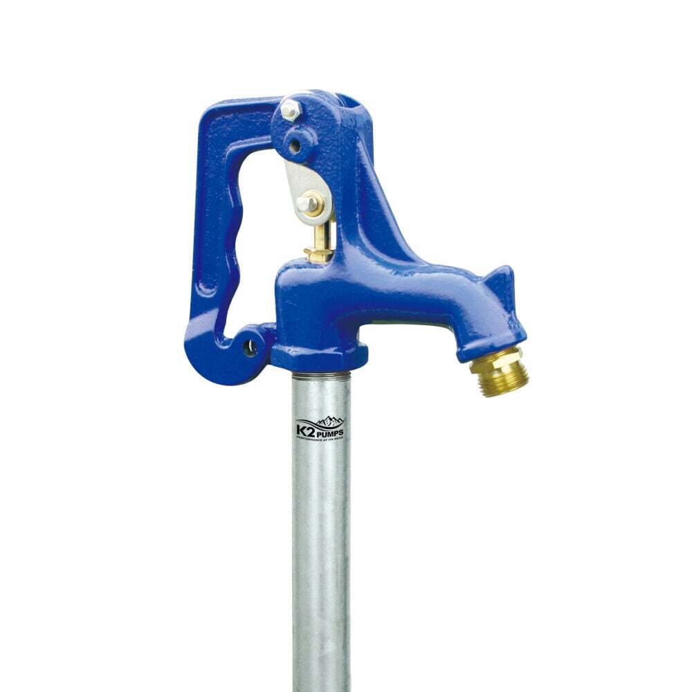 K2 Pumps Lead Free 1&prime; Frost Proof Yard Hydrant 3.25&prime; Length Cast Iron