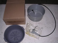 NEW HAND PUMP & OILER BUCKET for ROTHENBERGER COLLINS PONY PIPE THREADER