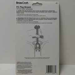 Brass Craft P.O. Plug Wrench T419 BrassCraft T419 026613166865