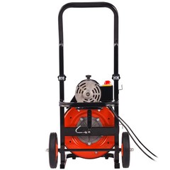 VEVOR&nbsp;Drain Cleaner Machine&nbsp;Electric Drain Auger 75&nbsp;FT x 1/2 In&nbsp;Auto Feed