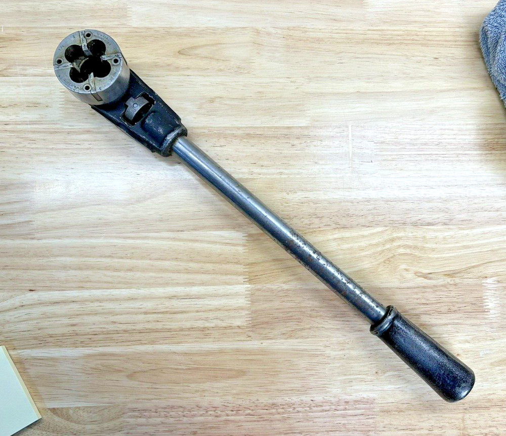 V-Mac Industries Inc Pipe Threading Ratchet Head 3/4 Die Guilford Conn Works