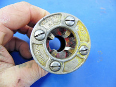Ridgid 00-R Pipe Threader Die Head w/ 1/2&Prime; NPT Die,USED,Lot of 1