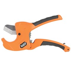 Klein Tools 50063 Ratcheting Pipe Cutter 1-1/4&Prime; PVC/PEX Die Cast Aluminum