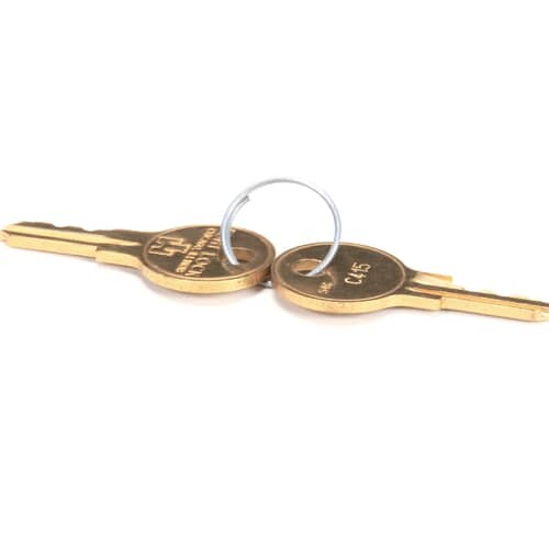 TRUE 872846 Key Set Of 2 Ratchet Lock For TRUE Appliances